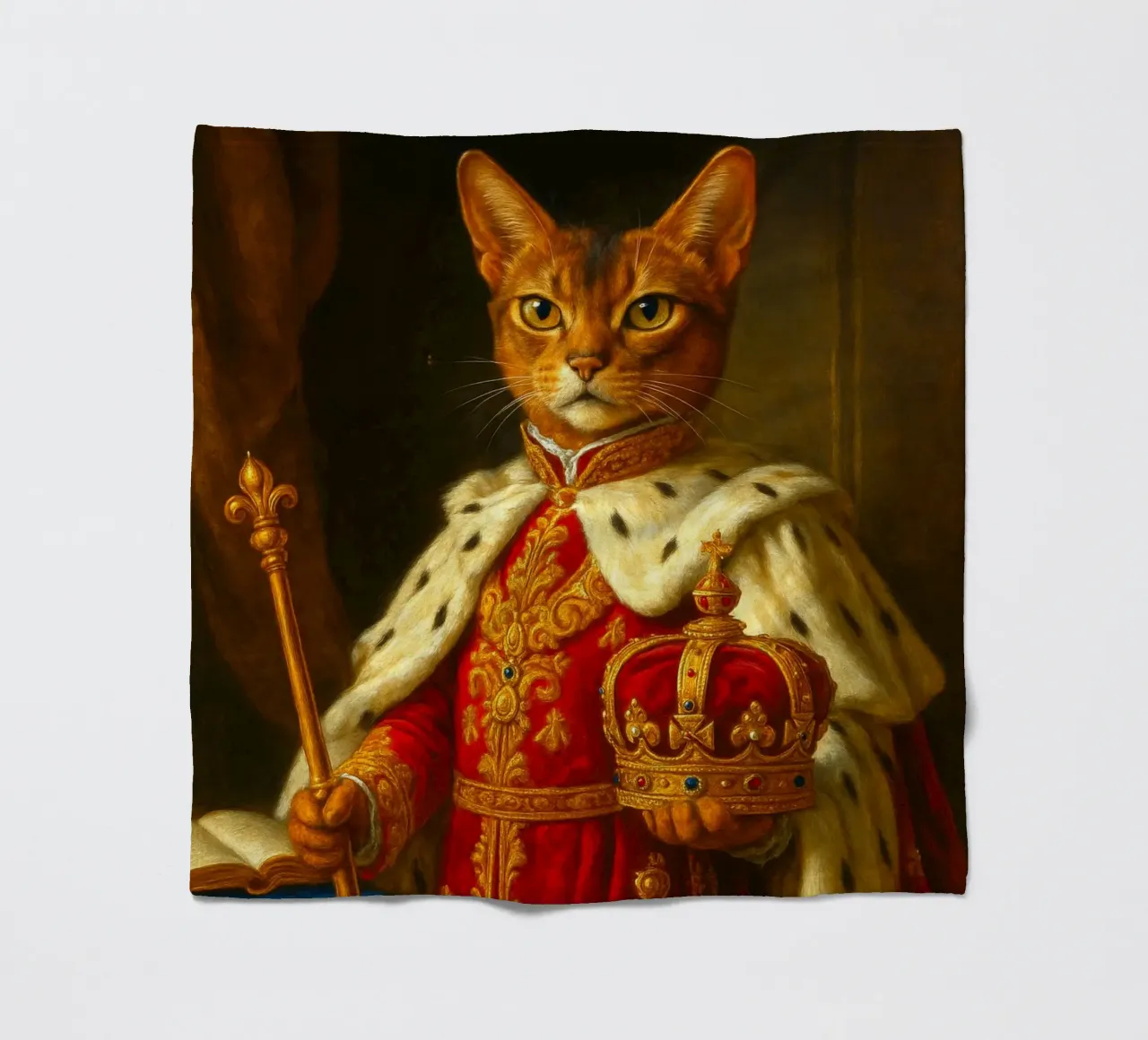 Napoleon Cat coperta in pile da Fleur de Lys