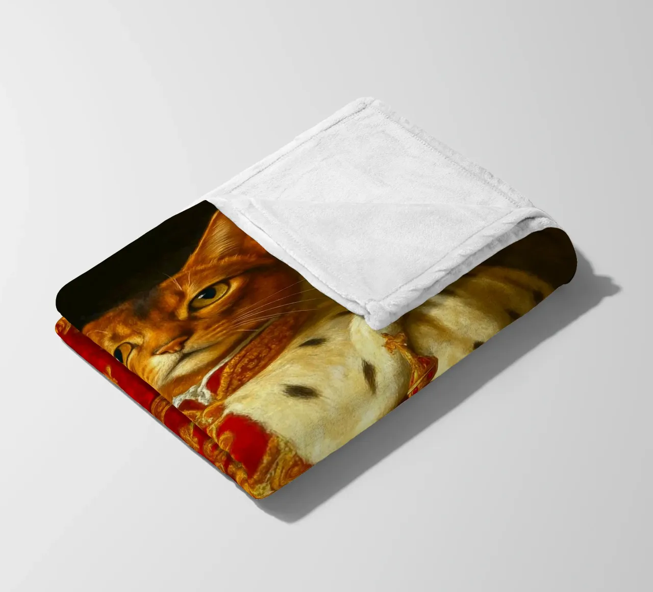 Napoleon Cat coperta in pile da Fleur de Lys