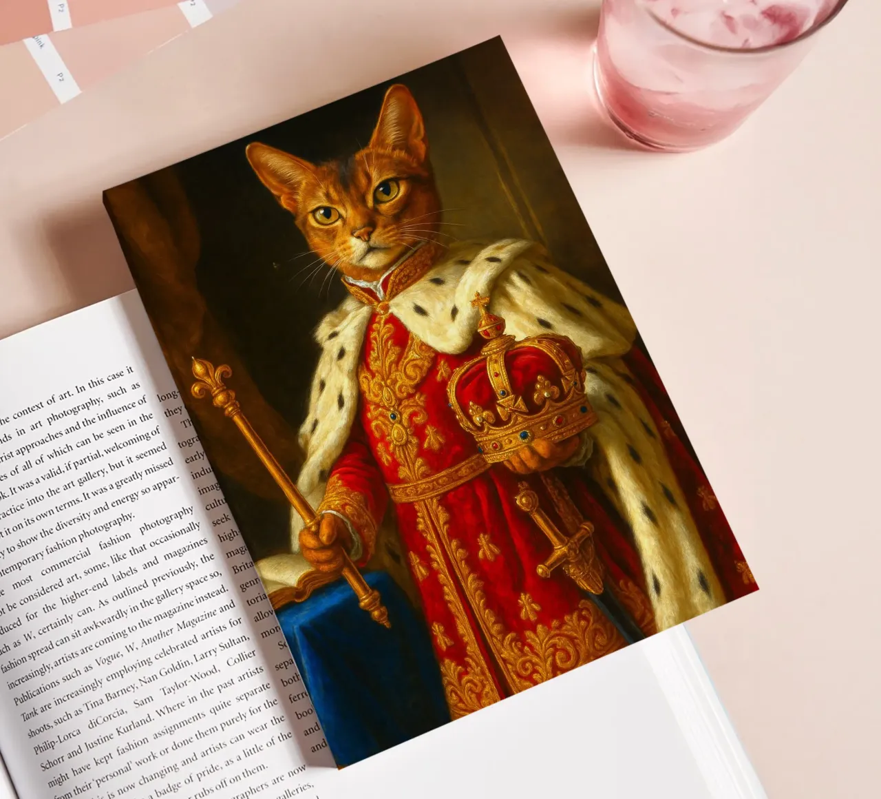 Napoleon Cat notebook by Fleur de Lys