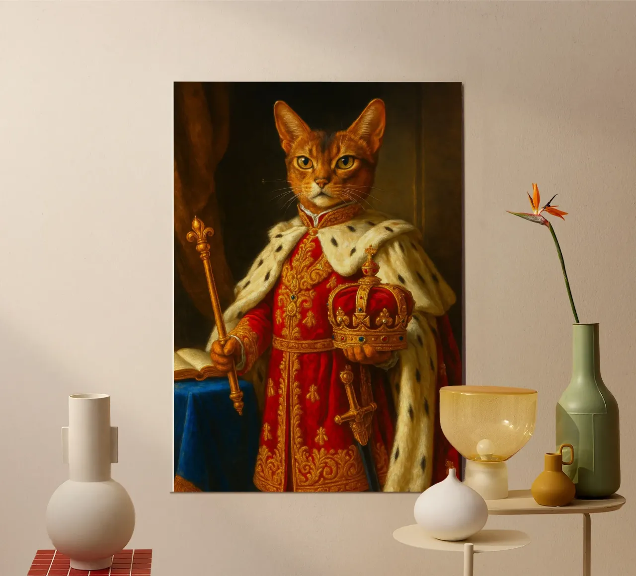 Napoleon Cat alluminio dibond da Fleur de Lys