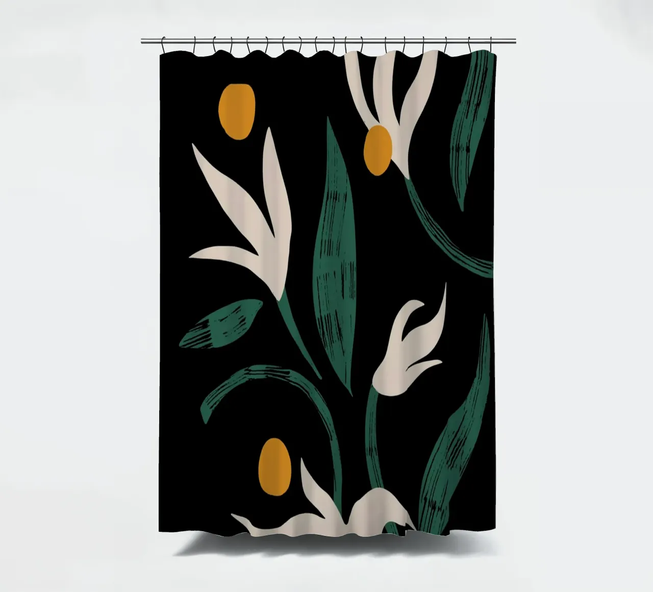 Abstract Flower tenda da doccia da Arty Guava