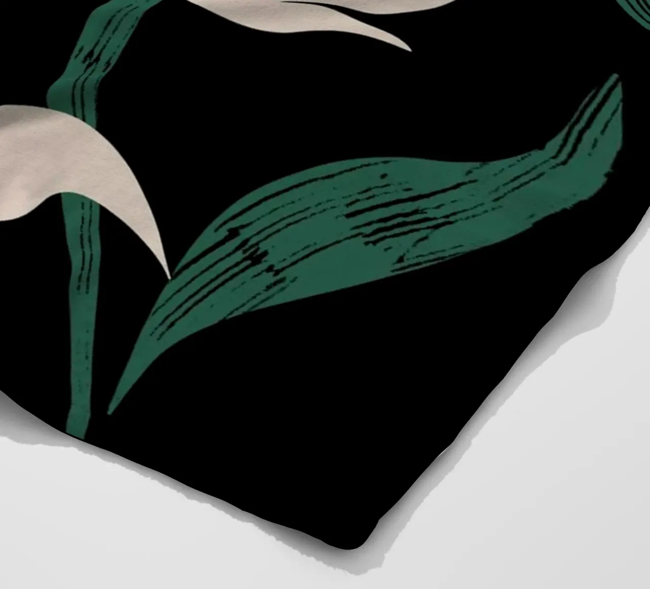 Abstract Flower coperta in pile da Arty Guava
