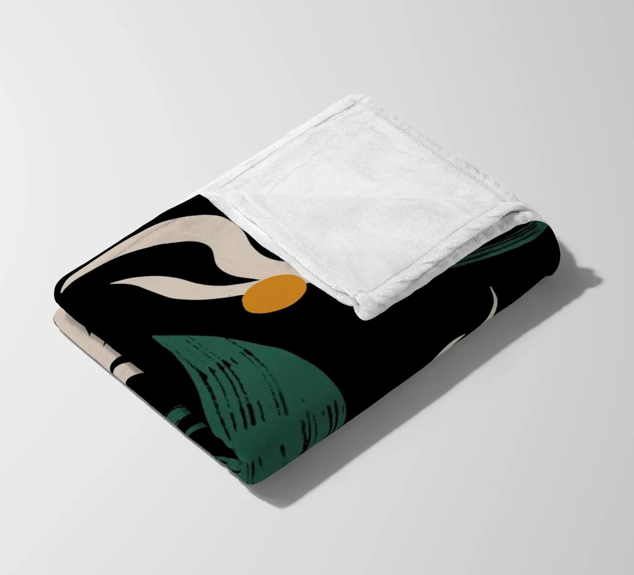 Abstract Flower coperta in pile da Arty Guava