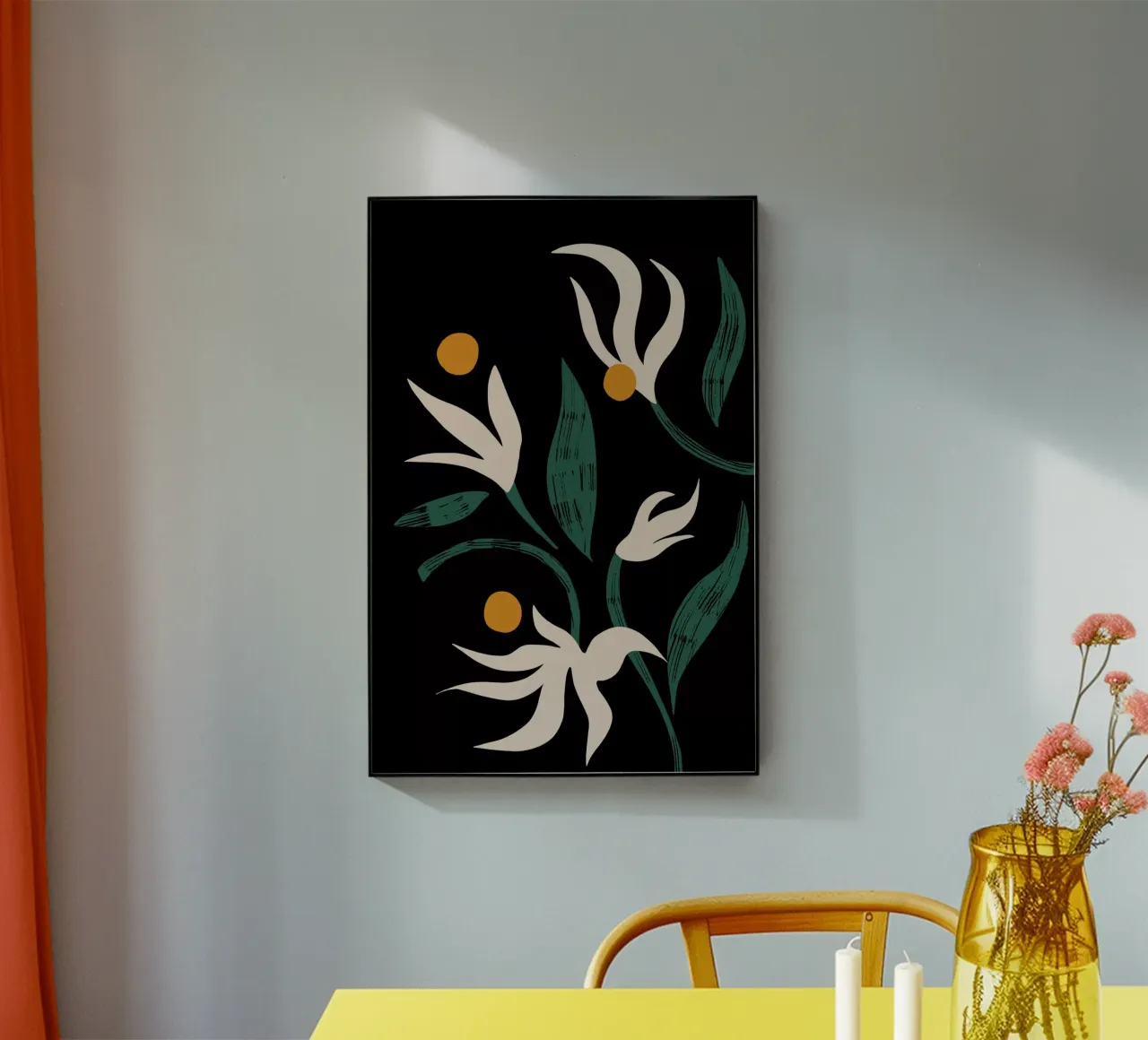 Abstract Flower plexiglass da Arty Guava