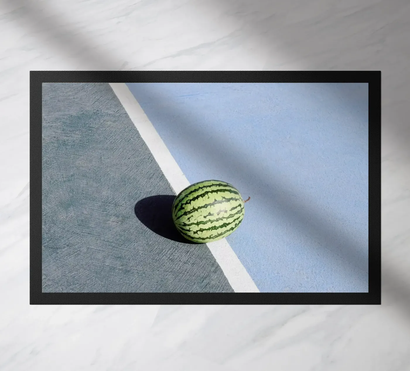 Athletic Watermelon doormat by George Griefy