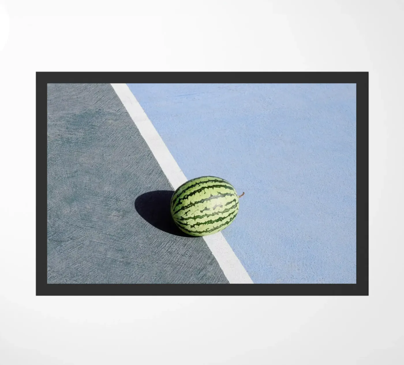 Athletic Watermelon doormat by George Griefy