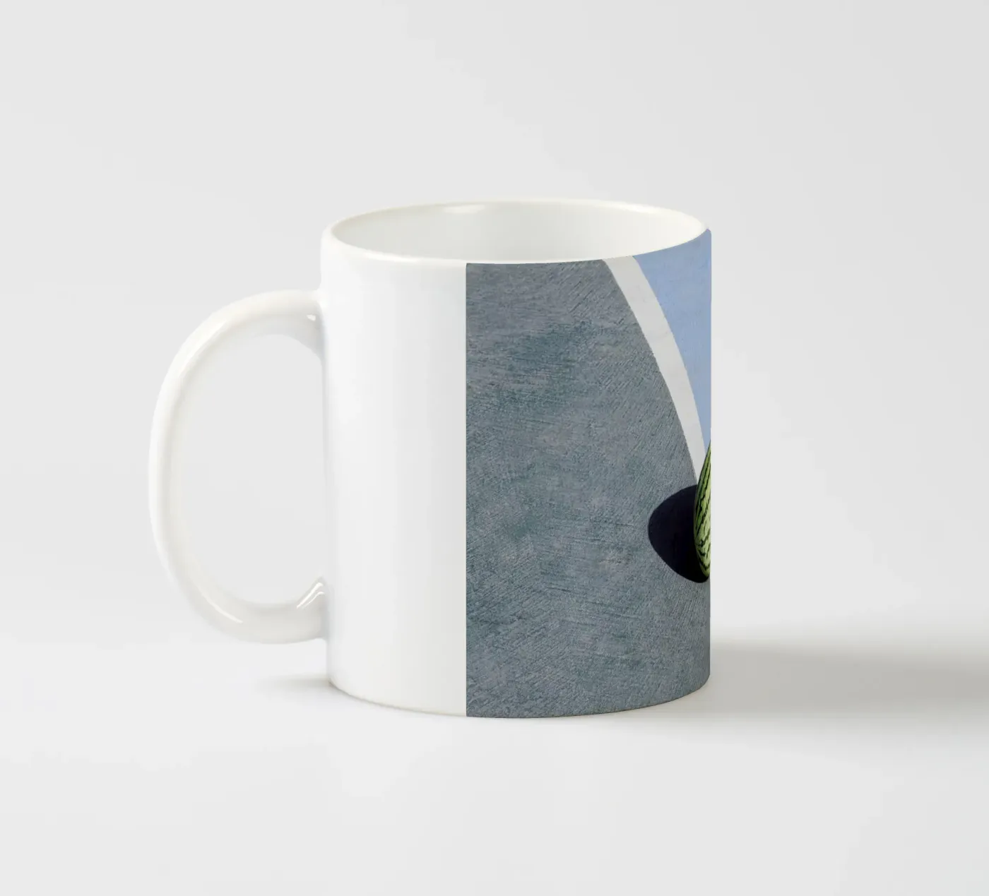 Athletic Watermelon ceramic mug by George Griefy