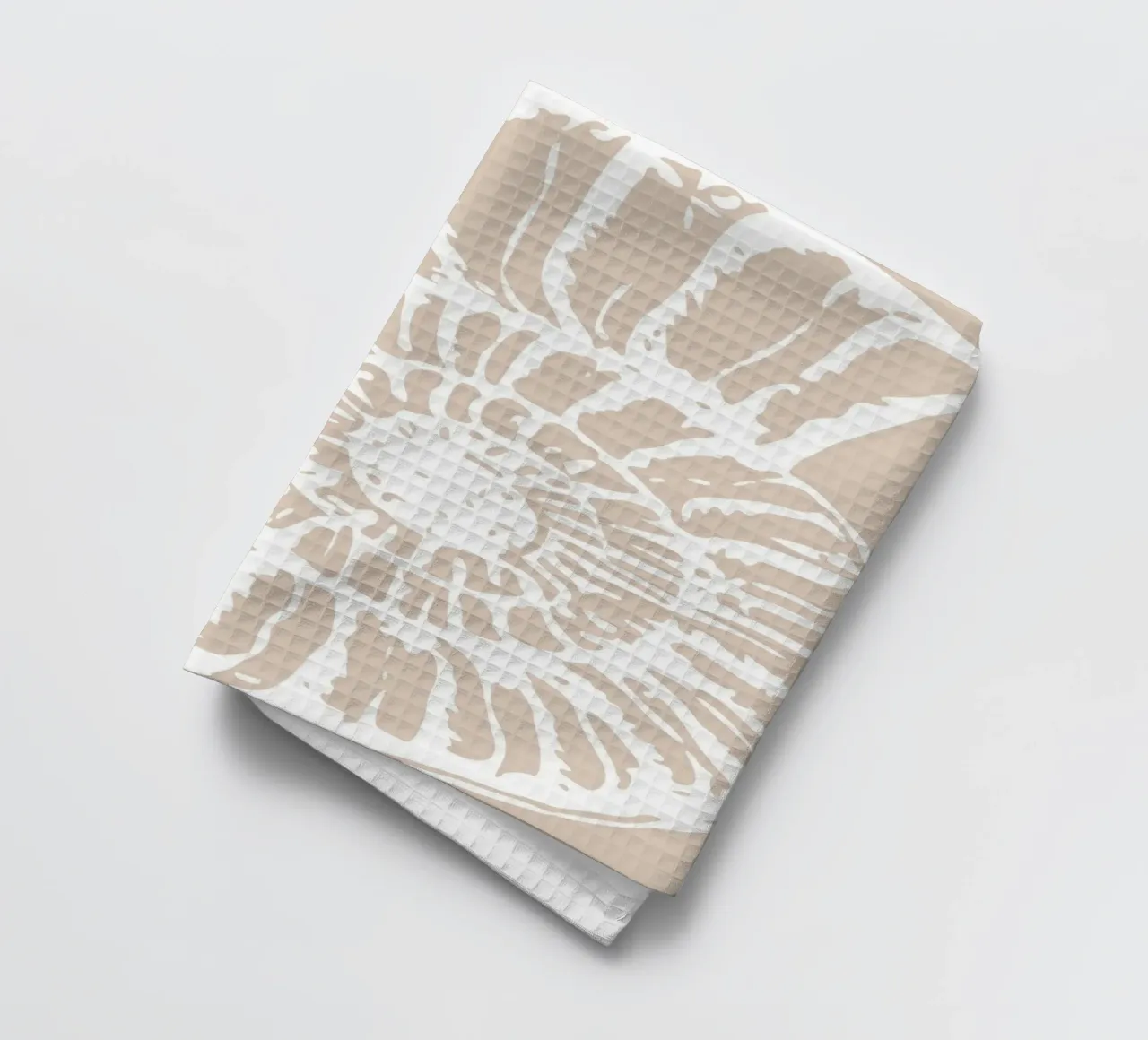 Stampa Nautilus Shell Beige - Arte oceanica minimalista canovaccio da cucina da ClubArt
