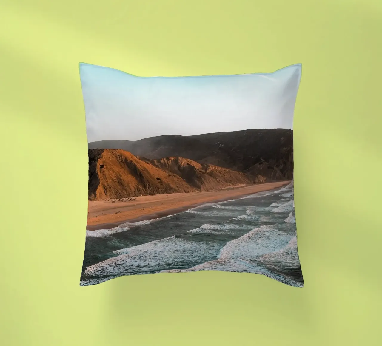 Algarve Coastline – I cuscino da Thilo Grøsch