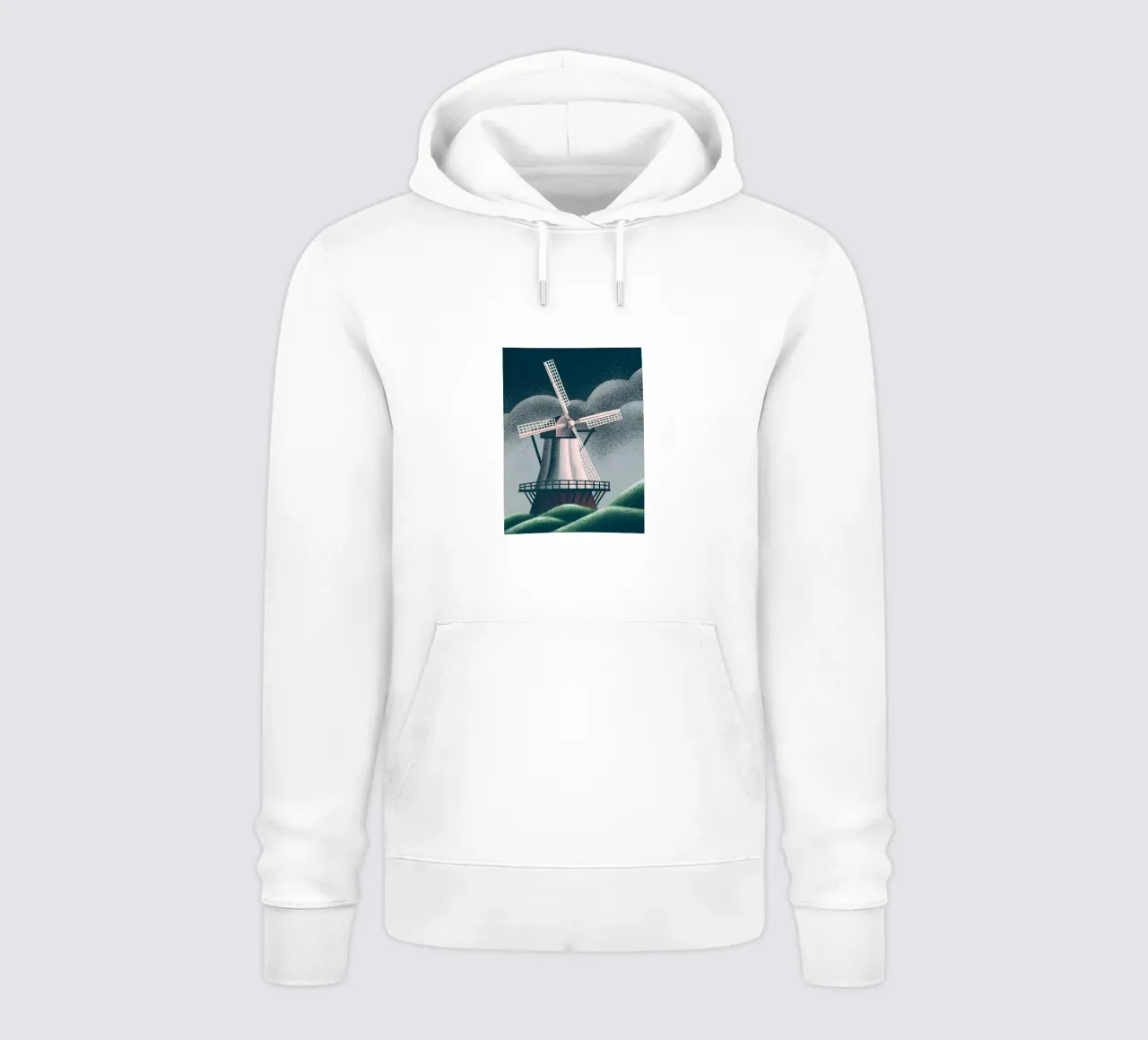 Mulino a vento olandese felpa con cappuccio da SOUL SHOP