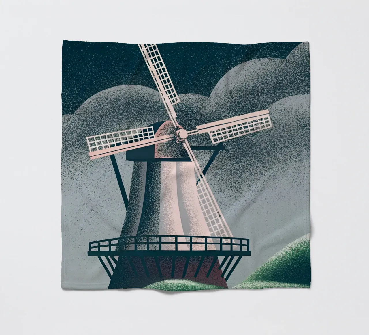 Mulino a vento olandese coperta in pile da SOUL SHOP