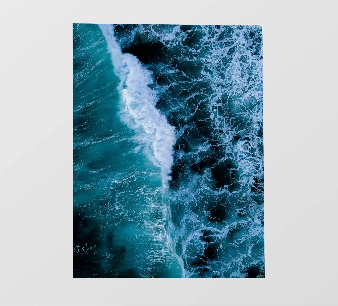 Waves backlit folie van Thilo Grøsch