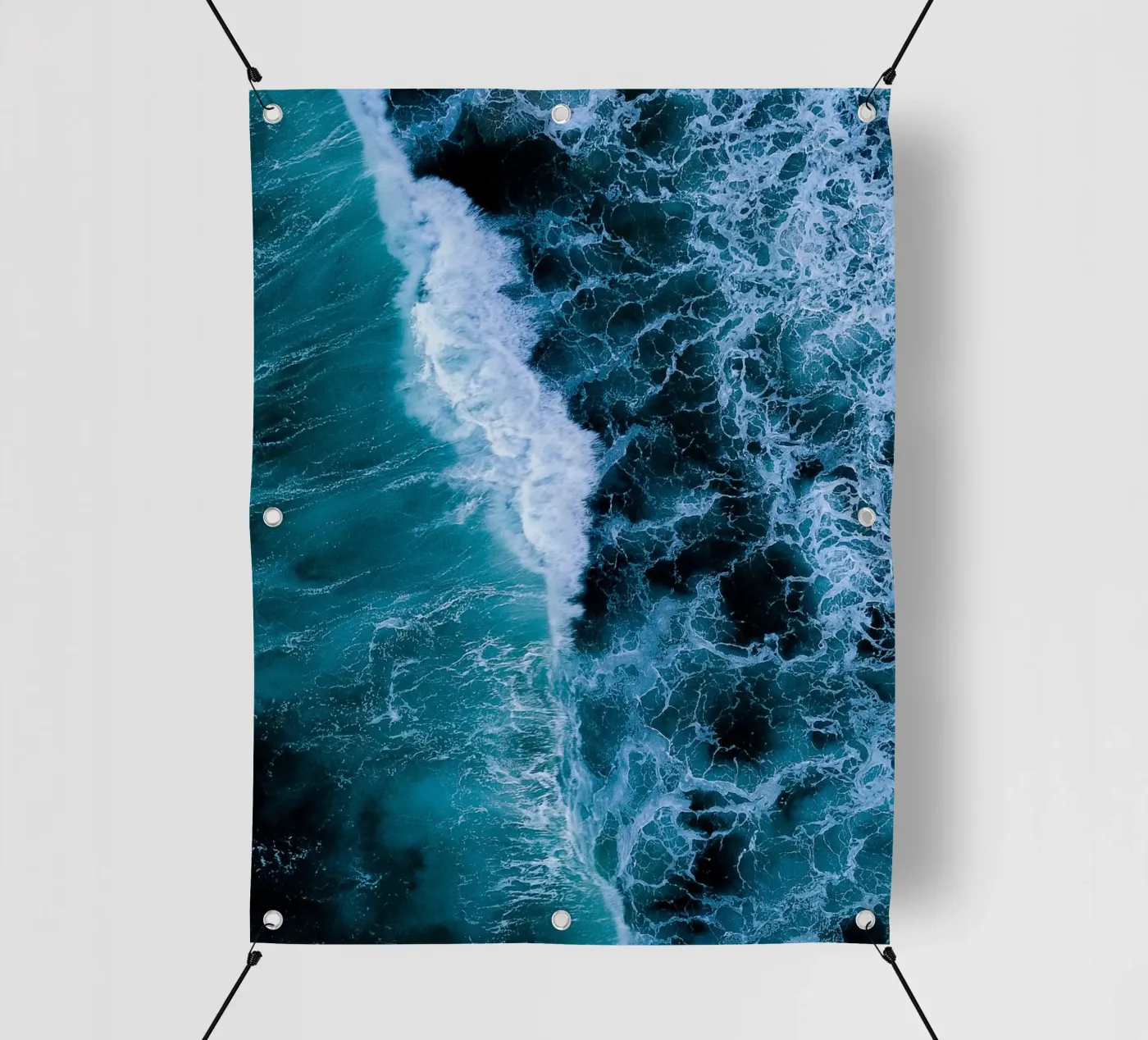 Waves pvc-zeil van Thilo Grøsch