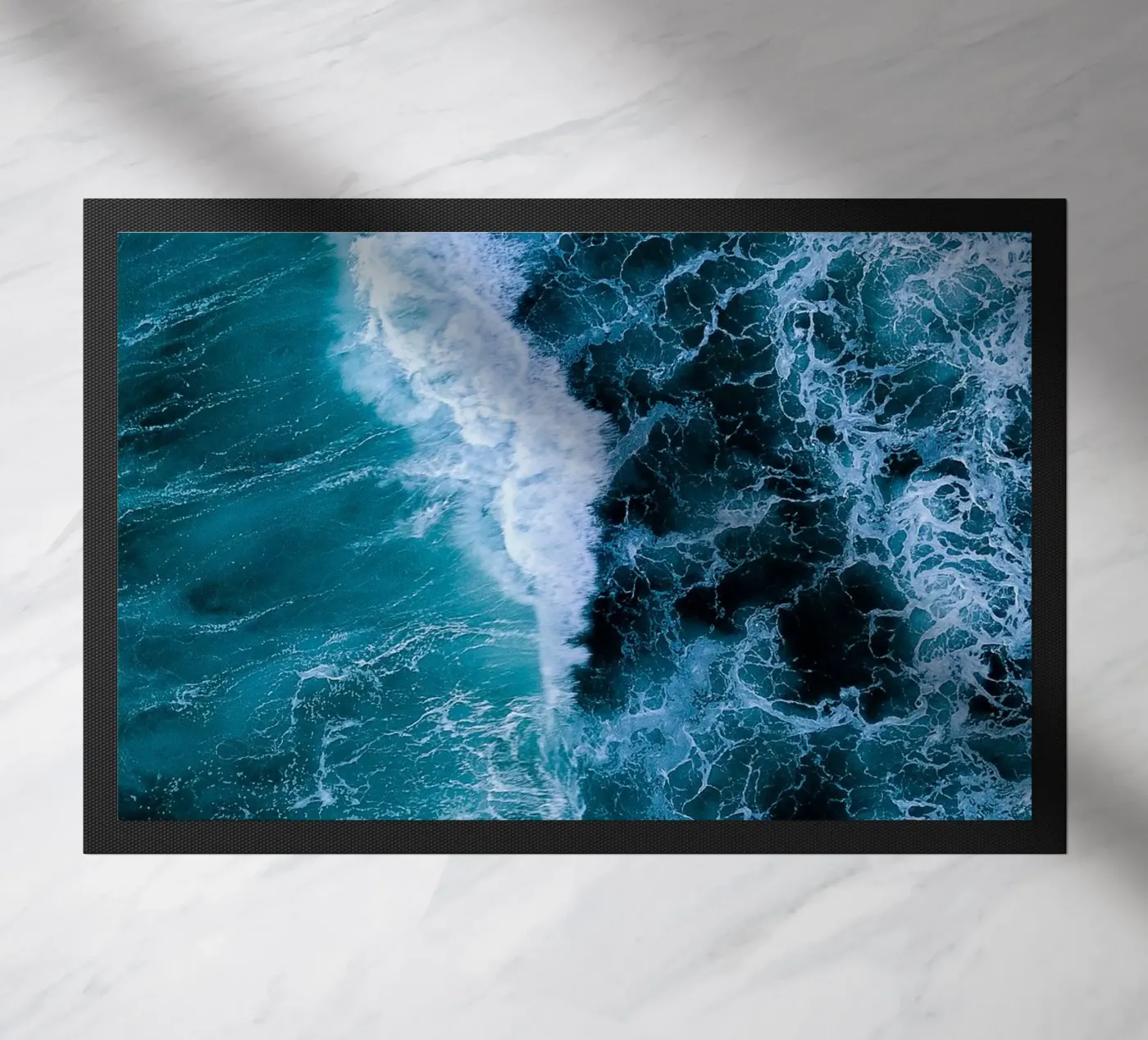 Waves doormat by Thilo Grøsch