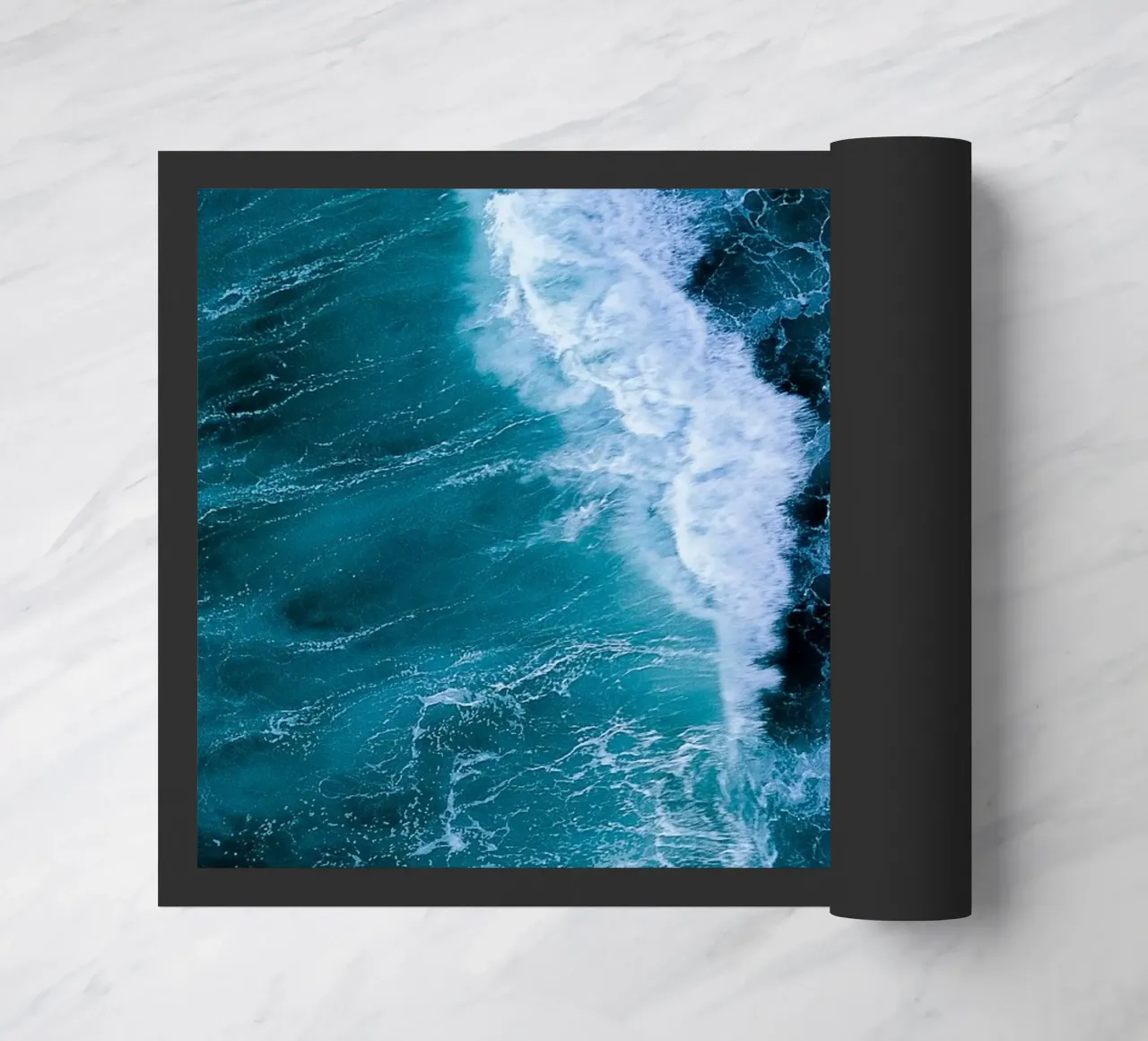 Waves doormat by Thilo Grøsch