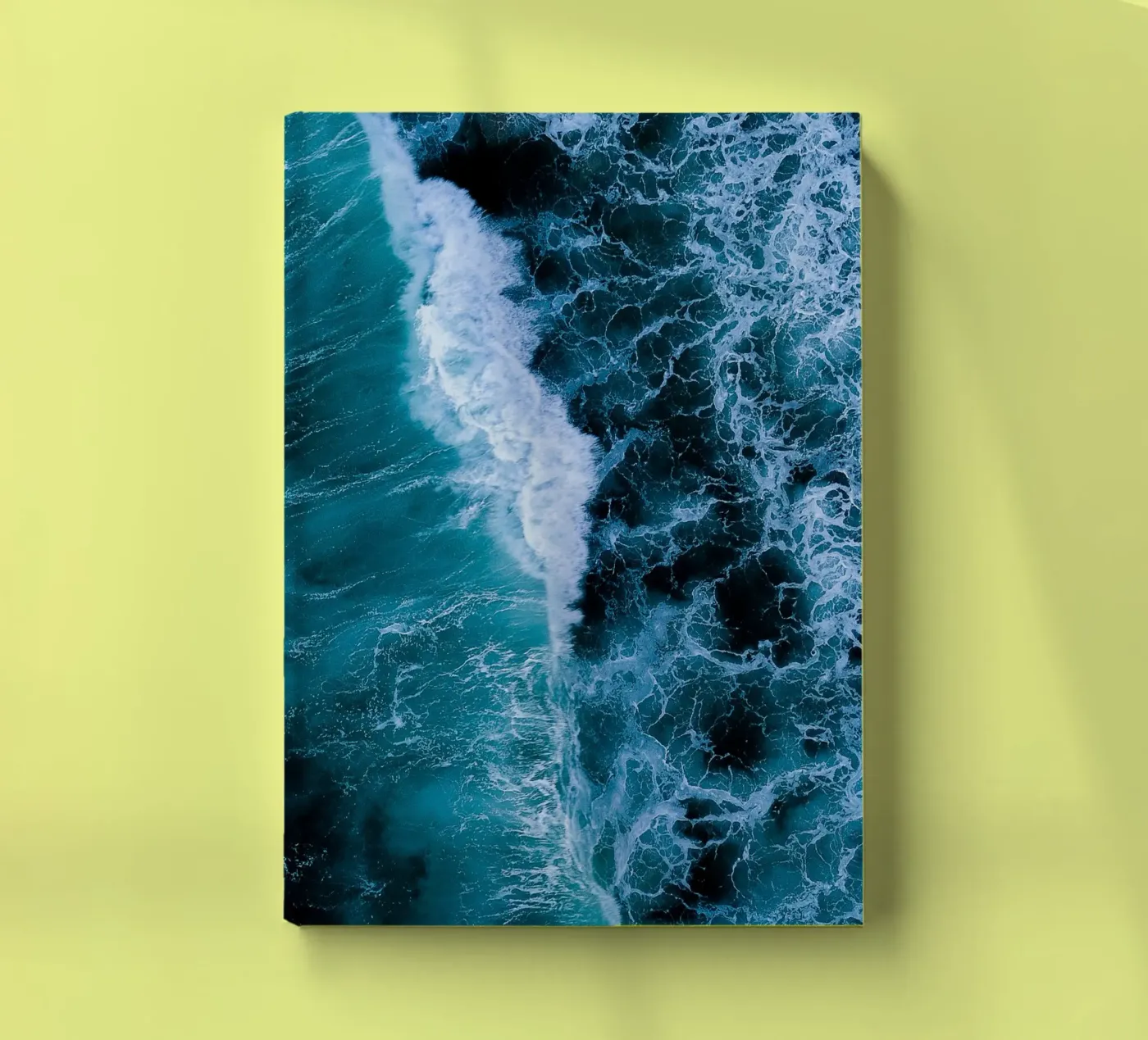 Waves notebook by Thilo Grøsch