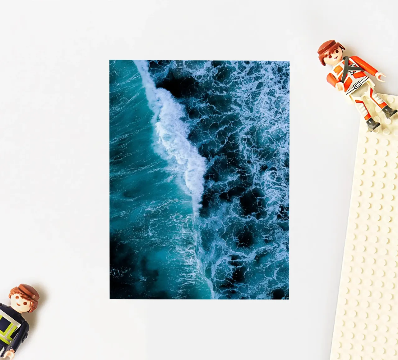 Waves sticker van Thilo Grøsch