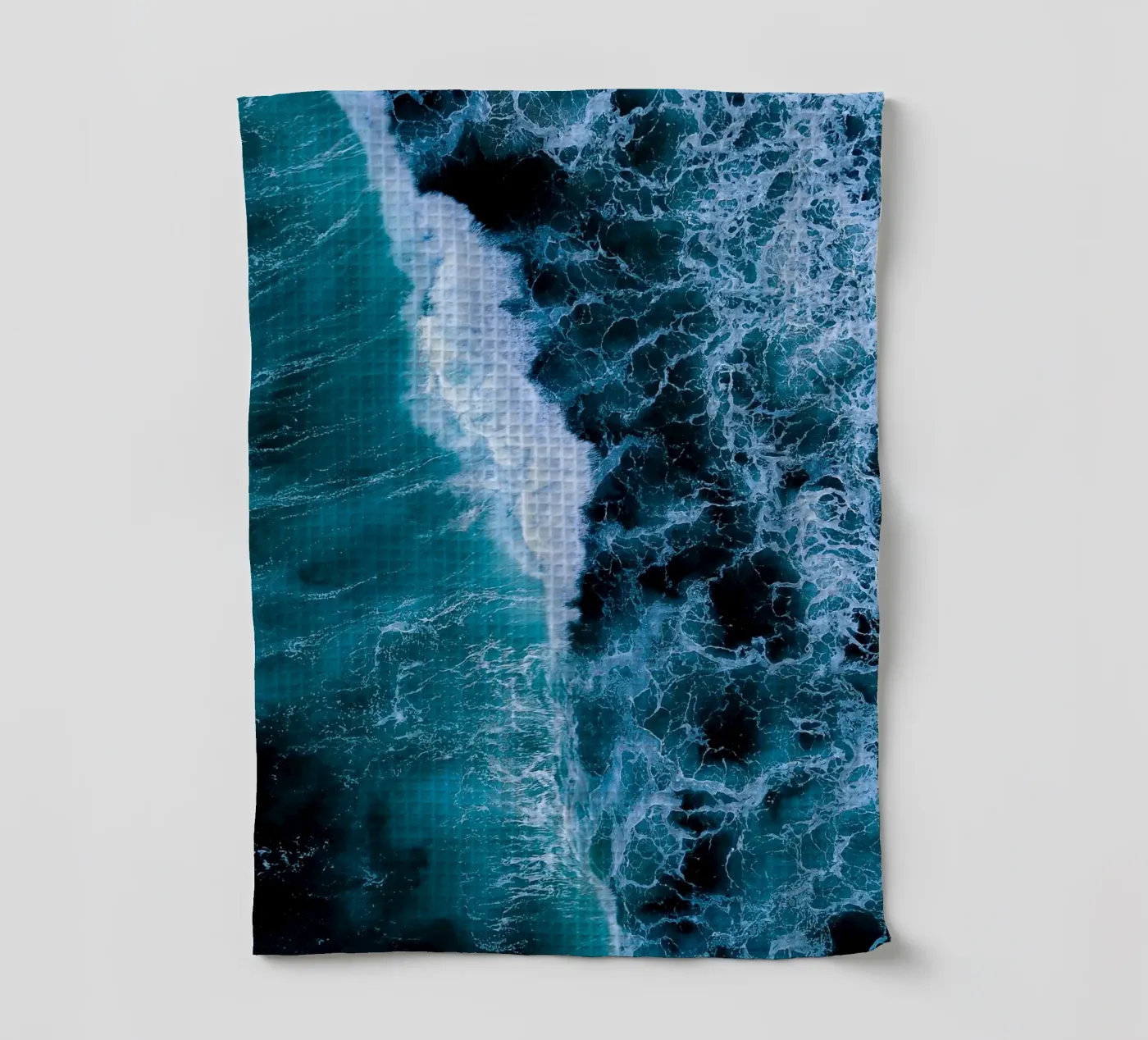 Waves Geschirrtuch von Thilo Grøsch
