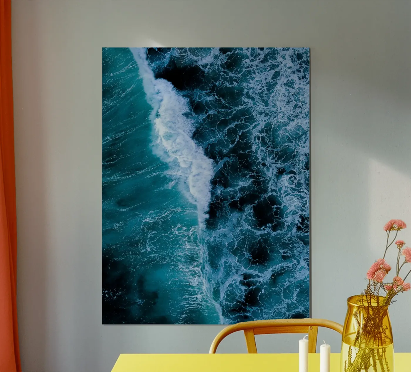 Waves poster by Thilo Grøsch