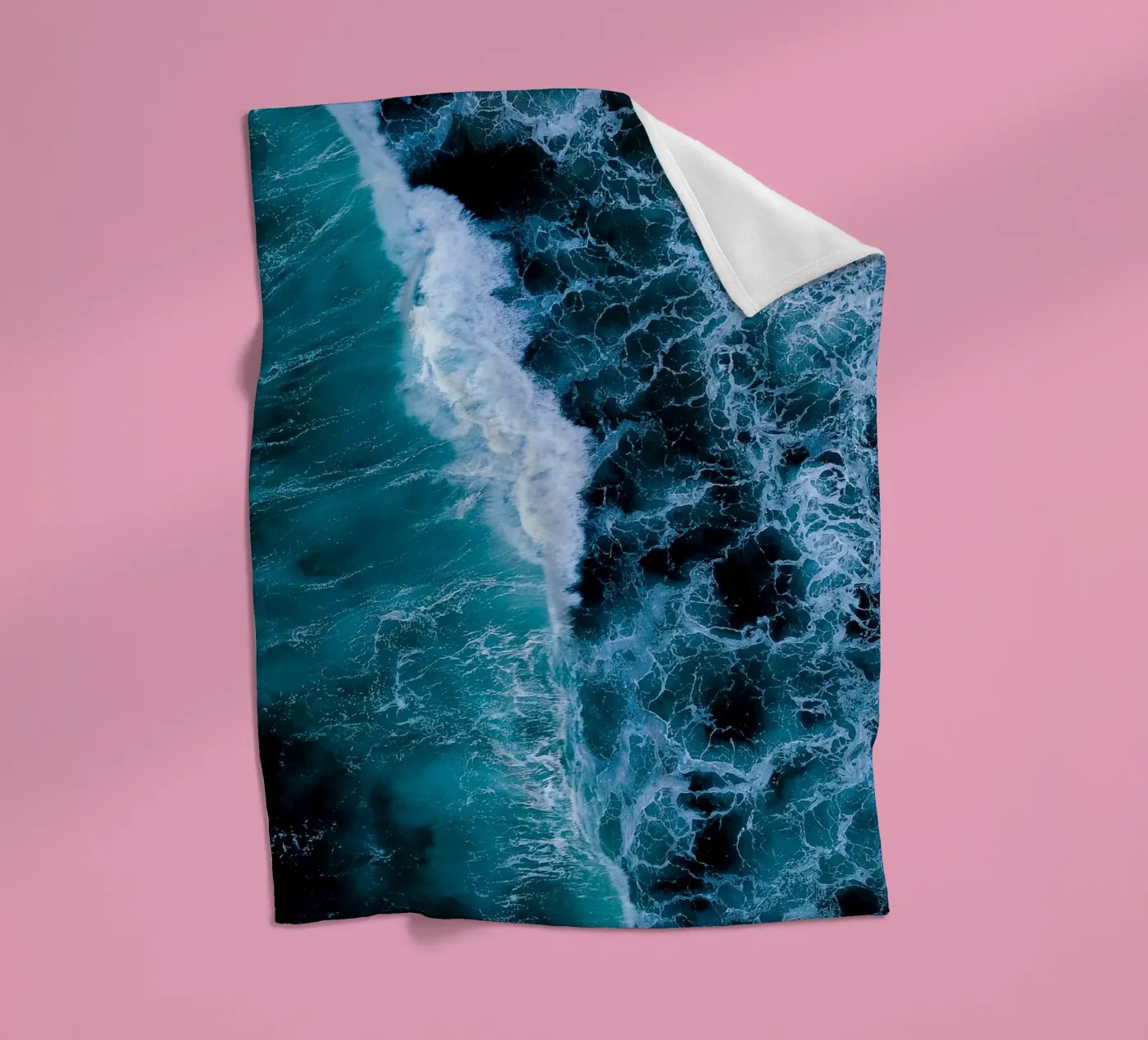 Waves coperta in pile da Thilo Grøsch
