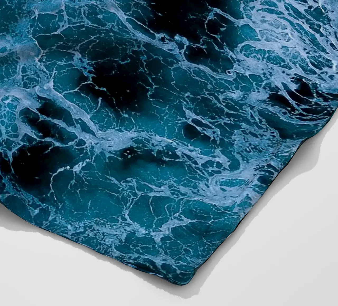 Waves Fleecedecke von Thilo Grøsch