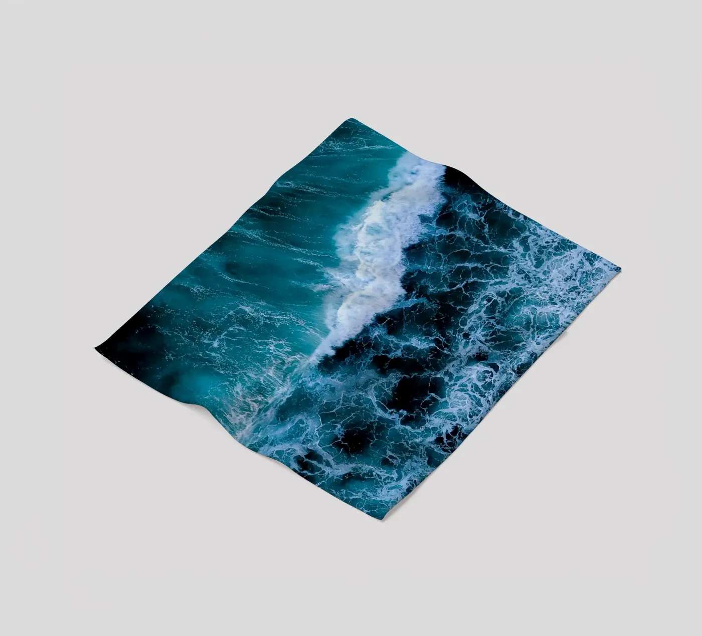 Waves plaid polaire de Thilo Grøsch