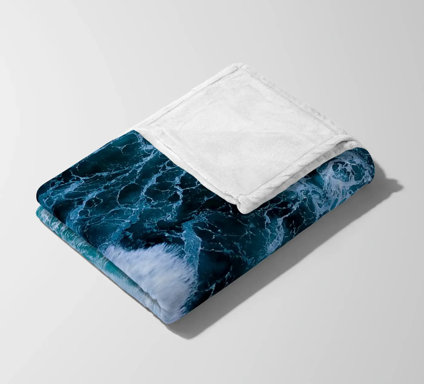 Waves plaid polaire de Thilo Grøsch