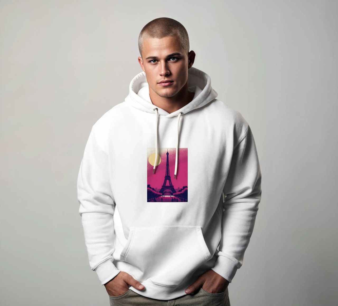 Torre Eiffel sudadera con capucha de SOUL SHOP