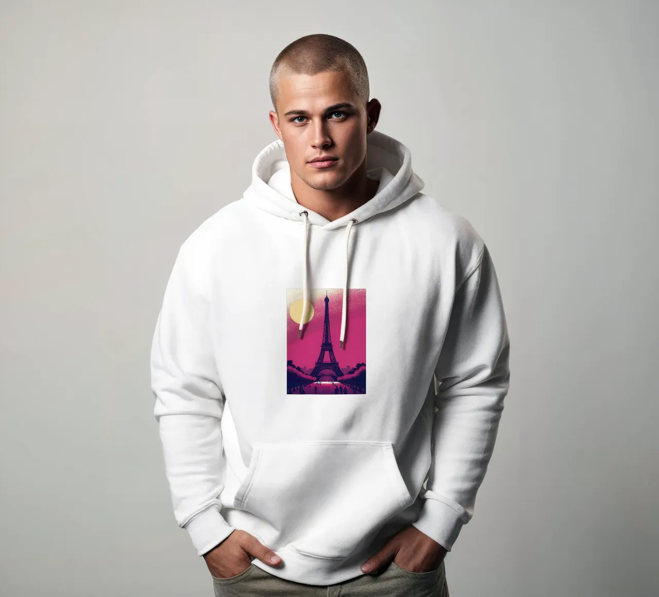 Tour Eiffel sweat à capuche de SOUL SHOP