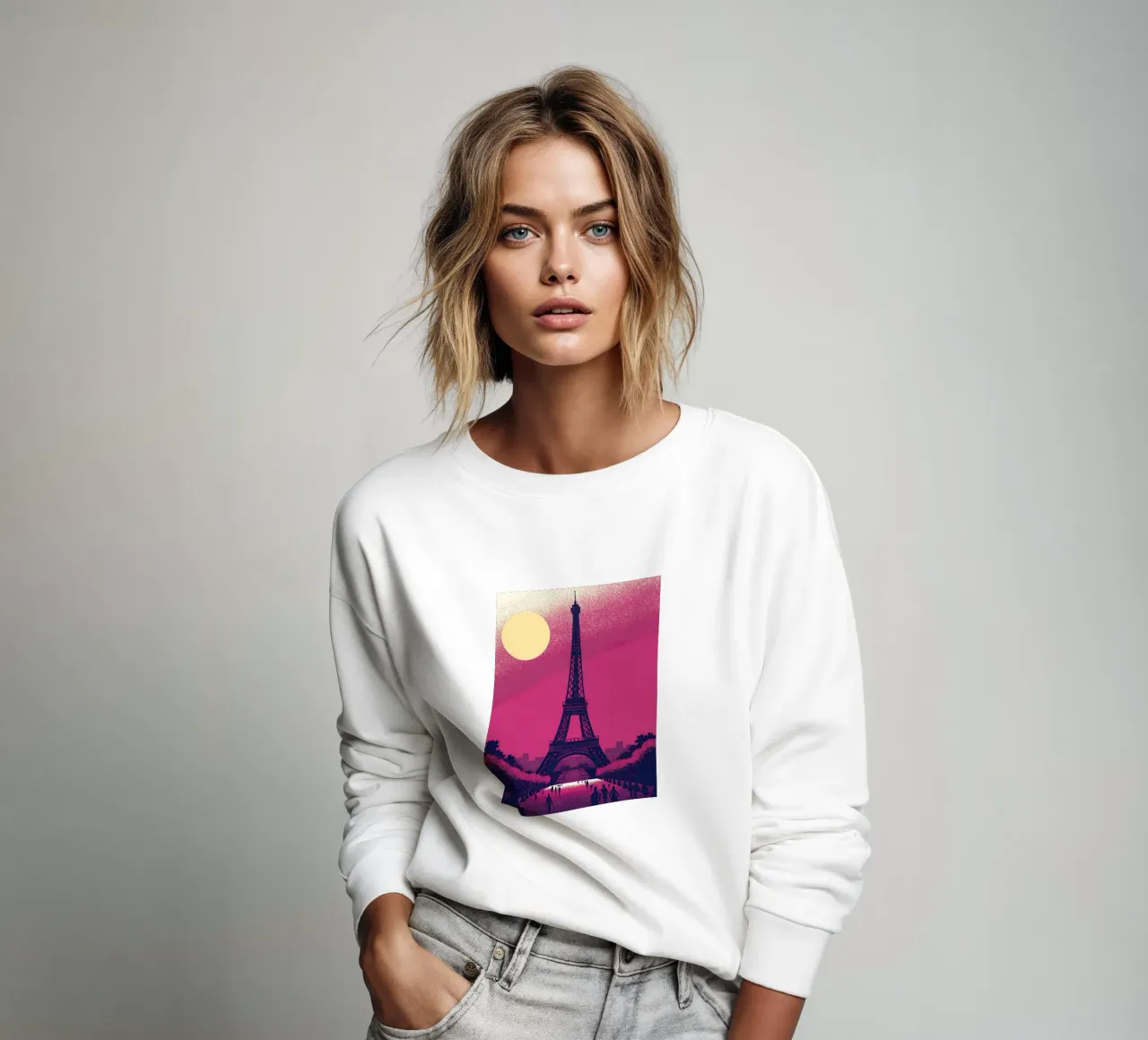 Eiffelturm Sweatshirt von SOUL SHOP
