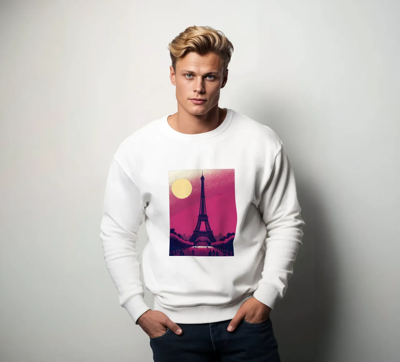 Eiffelturm Sweatshirt von SOUL SHOP