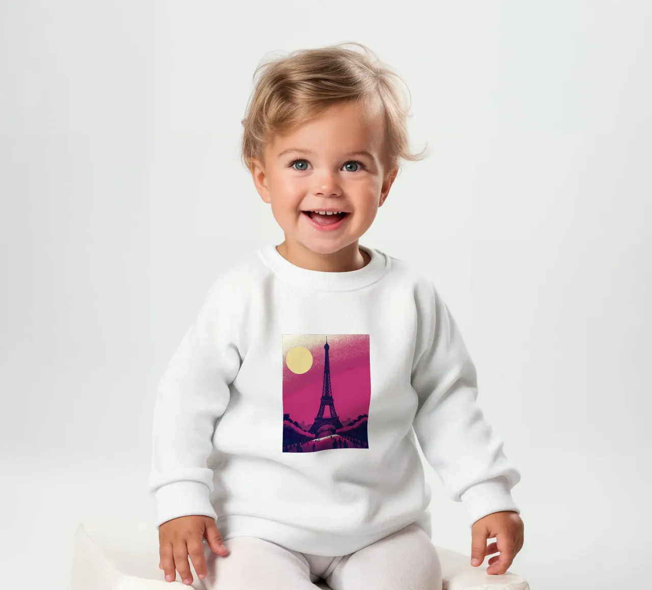 Eiffeltoren baby sweatshirt van SOUL SHOP