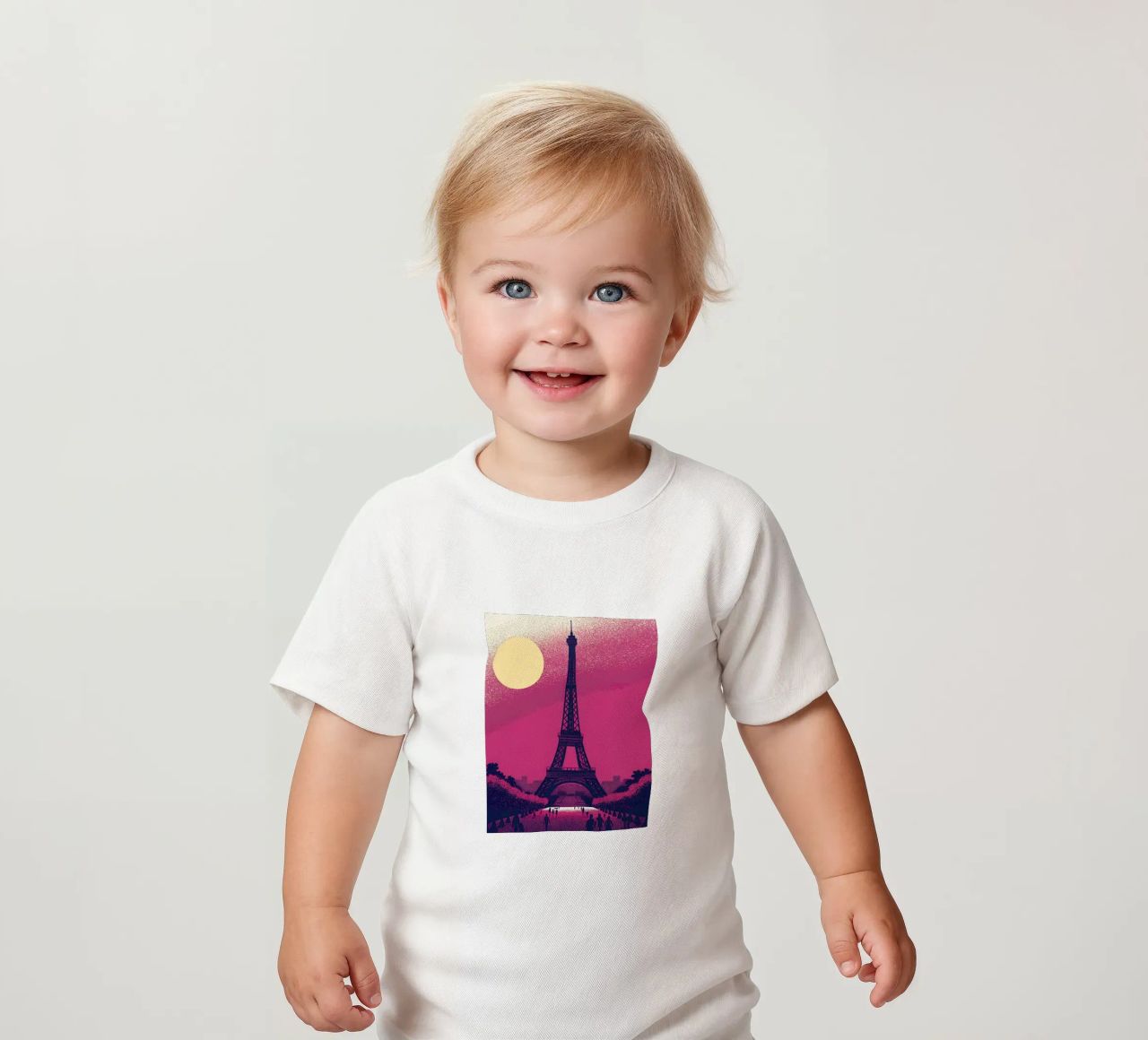 Eiffel Tower maglietta neonato da SOUL SHOP