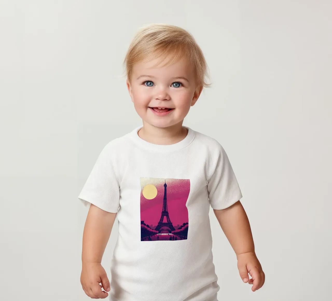 Eiffelturm Baby T-Shirt von SOUL SHOP