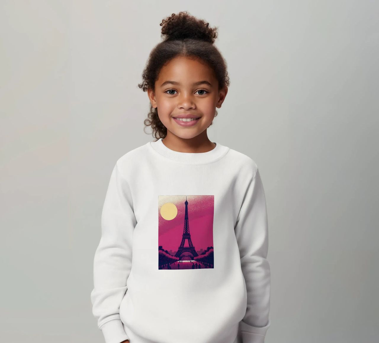 Eiffel Tower felpa bambino da SOUL SHOP