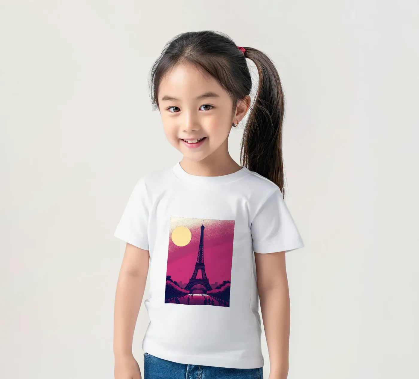 Eiffel Tower t-shirt bambini da SOUL SHOP