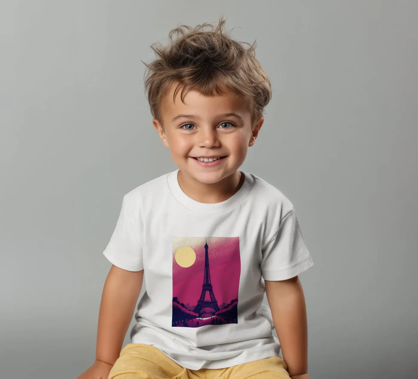 Eiffel Tower t-shirt bambini da SOUL SHOP
