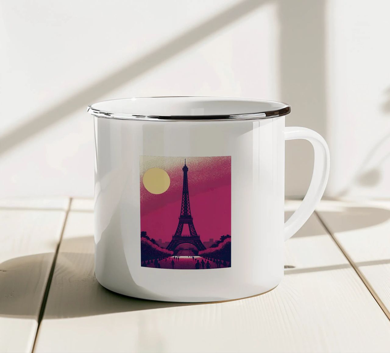 Eiffel Tower tazza in smalto da SOUL SHOP