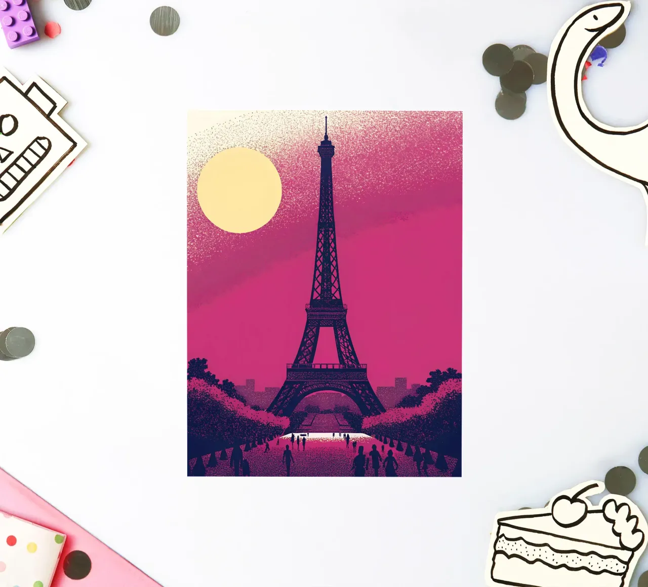 Torre Eiffel pegatina de SOUL SHOP