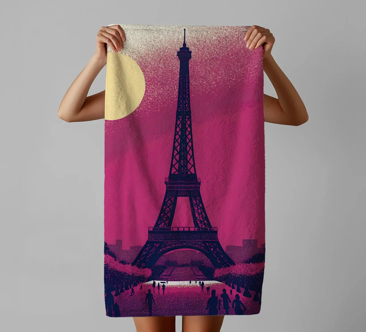 Eiffel Tower towel by SOUL SHOP