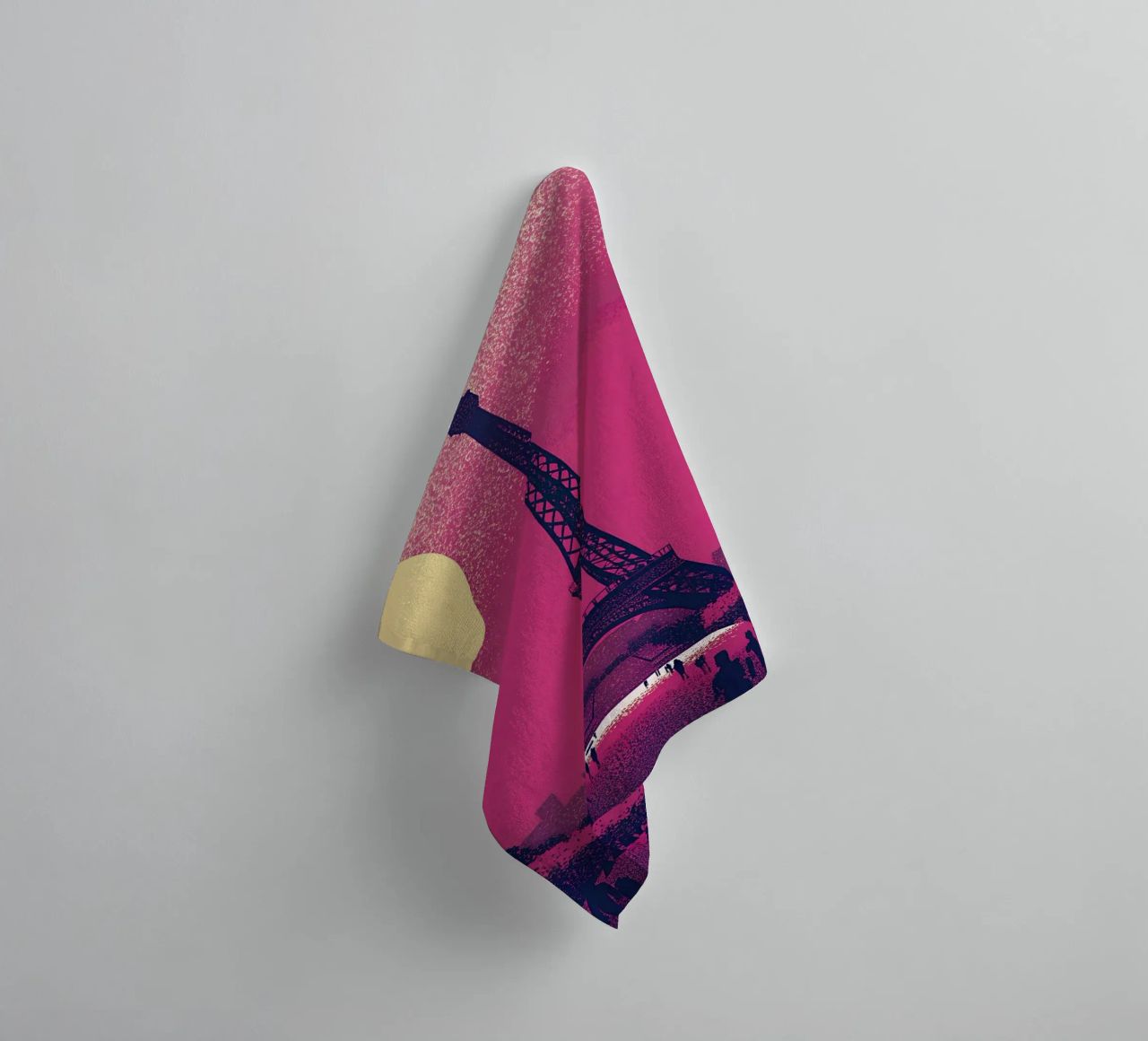 Eiffel Tower towel by SOUL SHOP