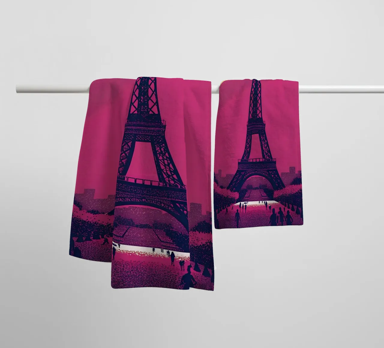 Eiffel Tower towel by SOUL SHOP