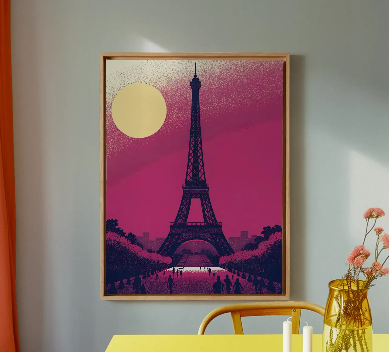 Eiffeltoren canvas van SOUL SHOP