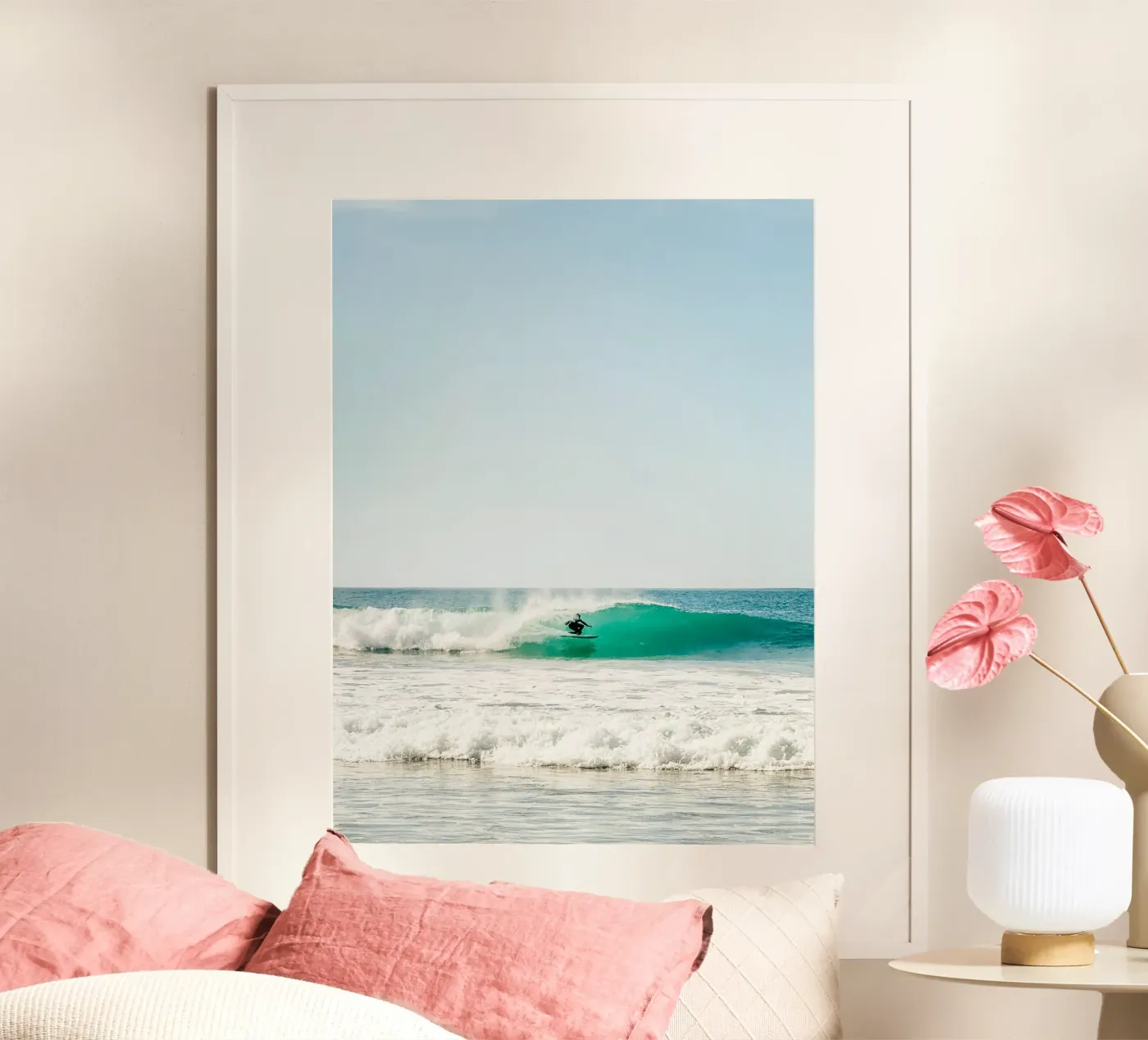Surf it poster van Thilo Grøsch