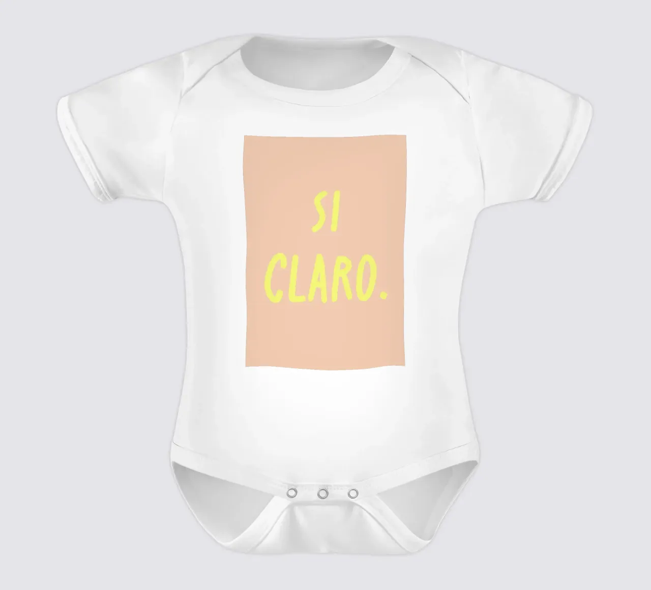 Si claro. body neonato maniche corte da FRICKE DESIGN