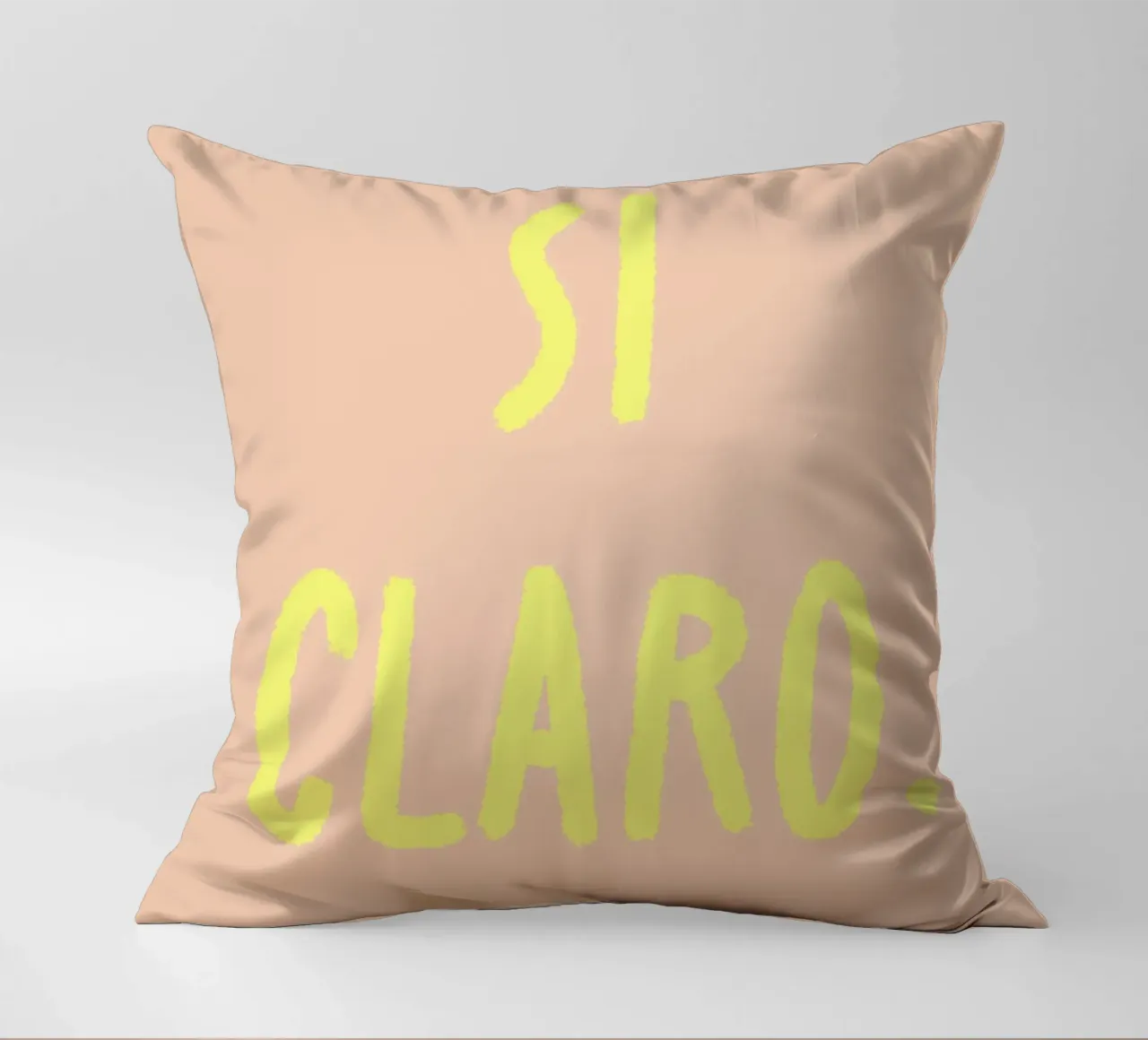 Si claro. cuscino da FRICKE DESIGN