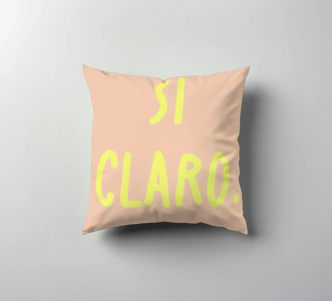Si claro. cuscino da FRICKE DESIGN