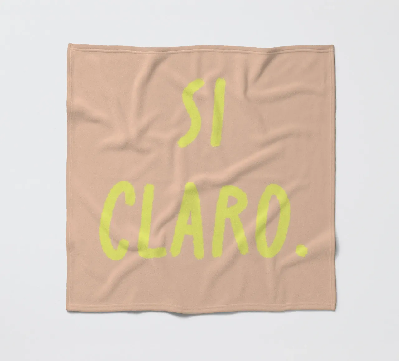 Si claro. coperta in pile da FRICKE DESIGN