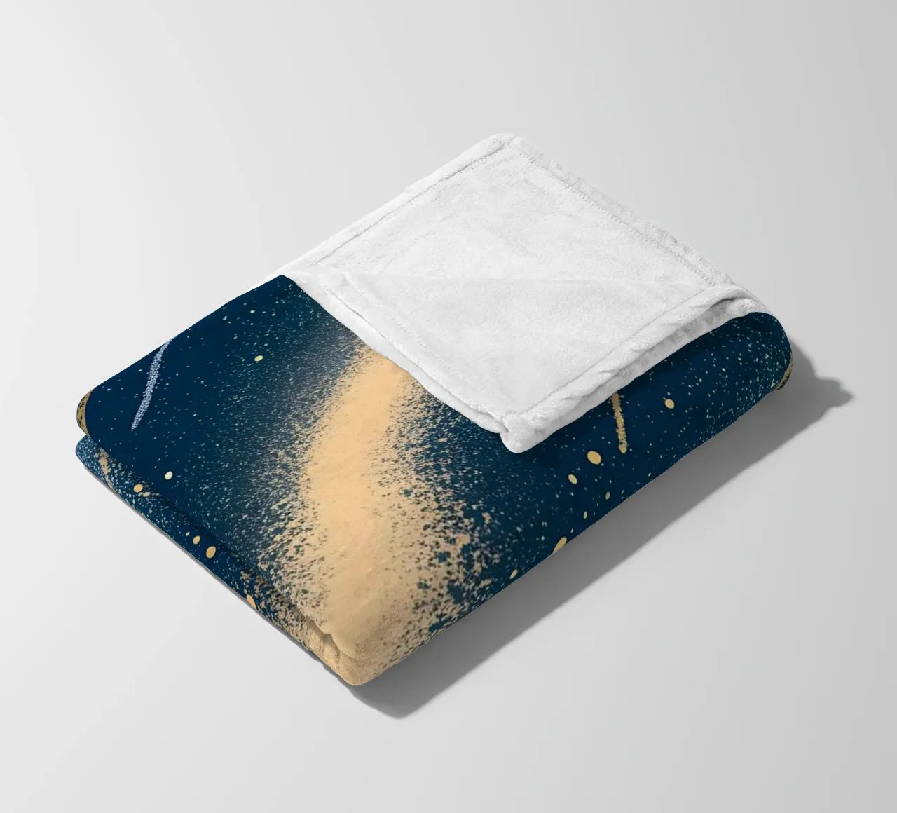 Outer Space Planets Fleecedecke von SOUL SHOP