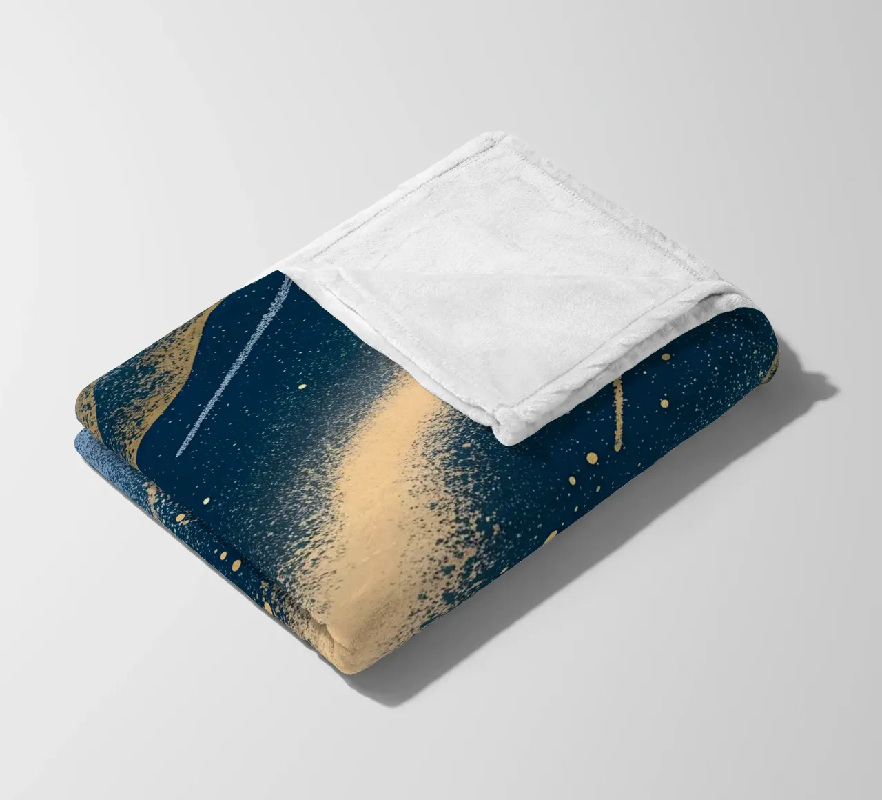 Outer Space Planets Fleecedecke von SOUL SHOP